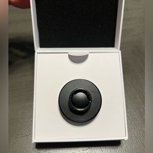 Oura Ring, Heritage, black, size 9